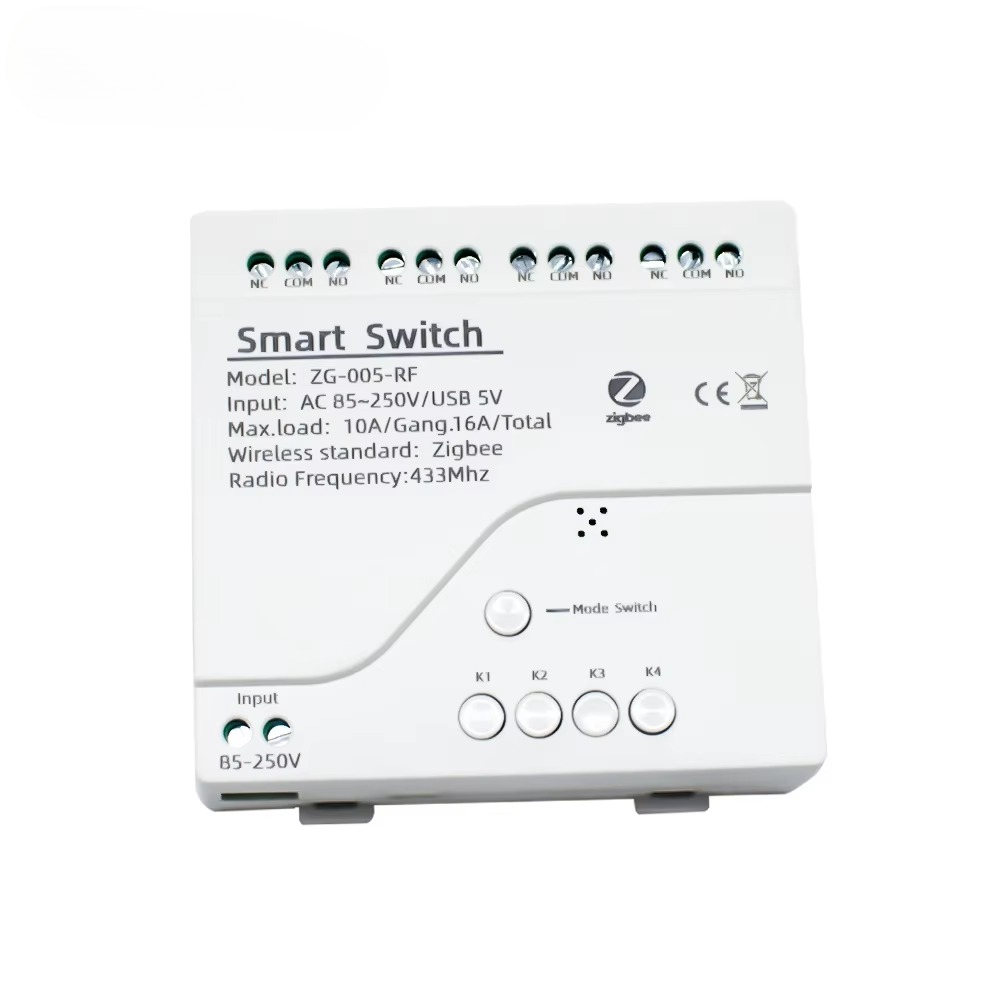 Smart Relay Tuya - Tuya 4CH Zigbee Switch Relay Module