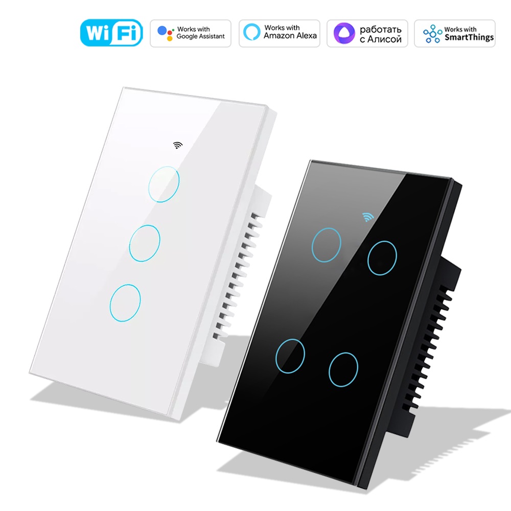 Smart Relay Tuya - Smart Life Wifi+Bluetooth Touch Light Wall