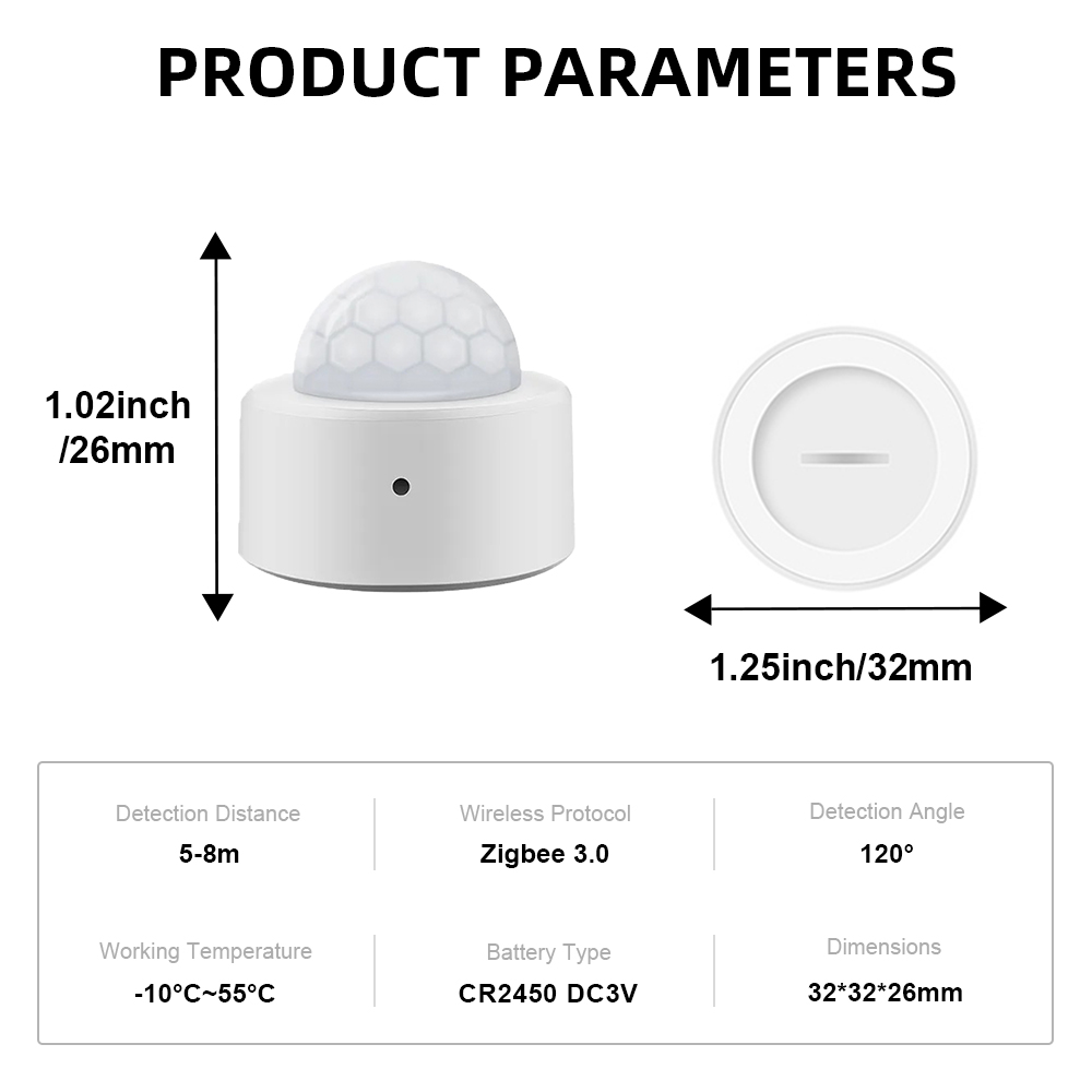 Tuya ZigBee Light Sensor Lumin - đánh giá và giá Home Assistant Tuya
