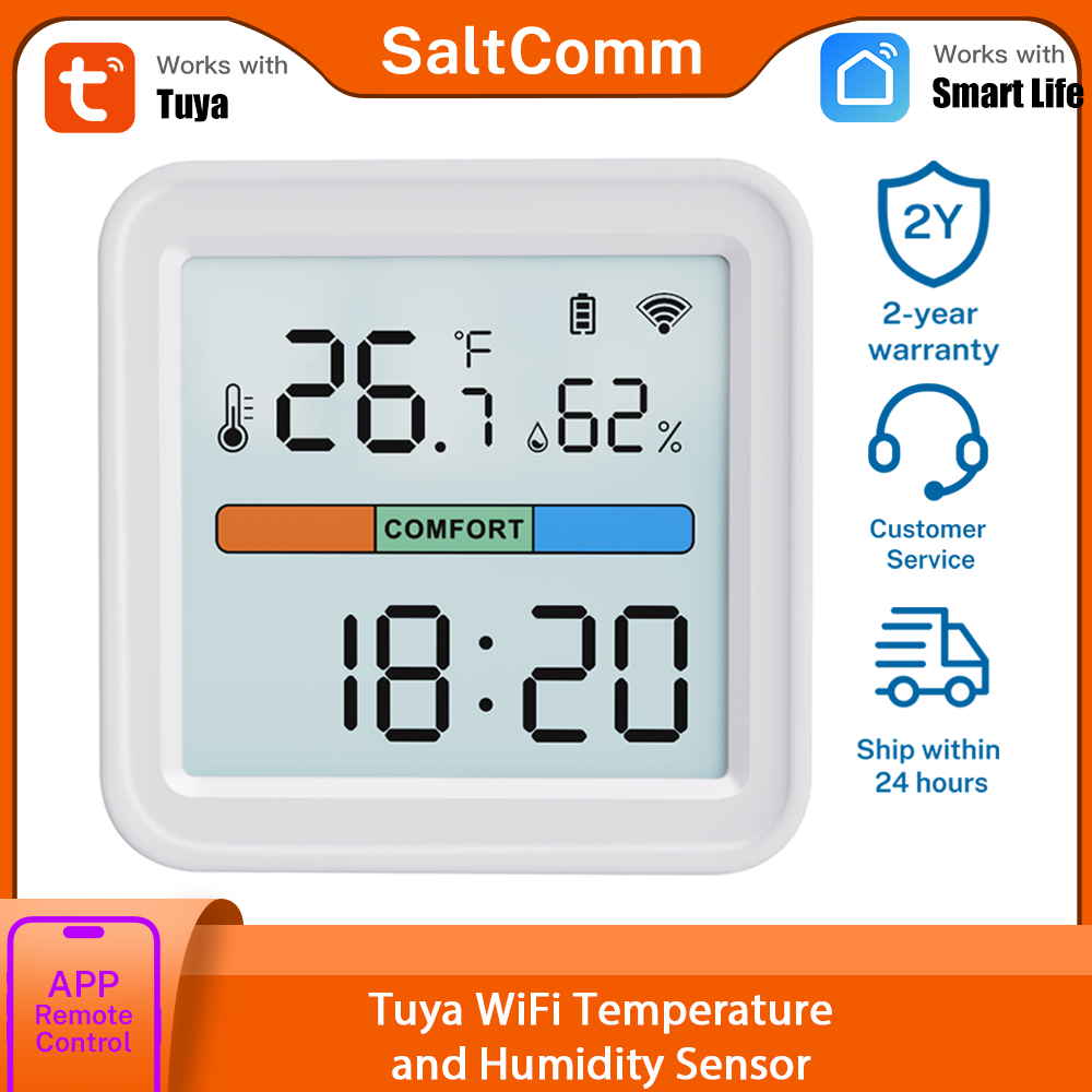 Tuya New WiFi Temperature Humi - đánh giá và giá Home Assistant Tuya