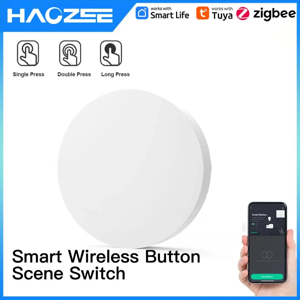 Tuya ZigBee Wireless Push Butt - đánh giá và giá Smart Relay Tuya