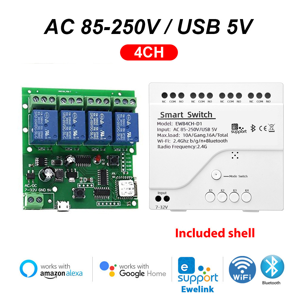 Smart WiFi Door Relay Switch T - đánh giá và giá Smart Relay Tuya