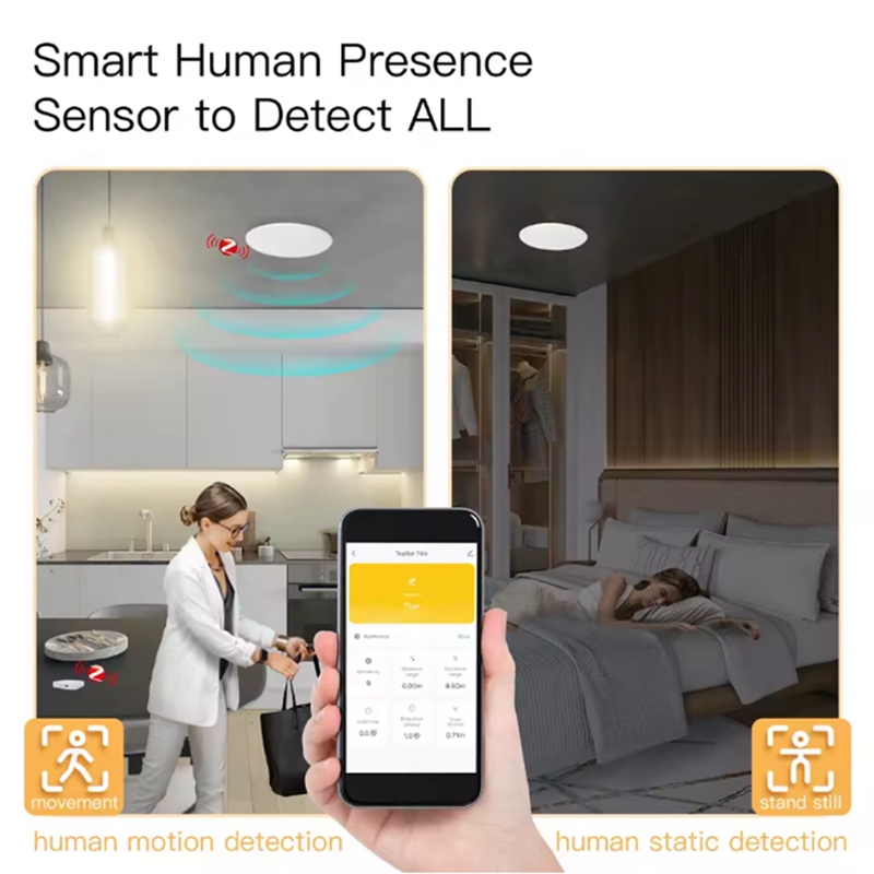 Tuya ZigBee Human Presence Det - đánh giá và giá Tuya Smart