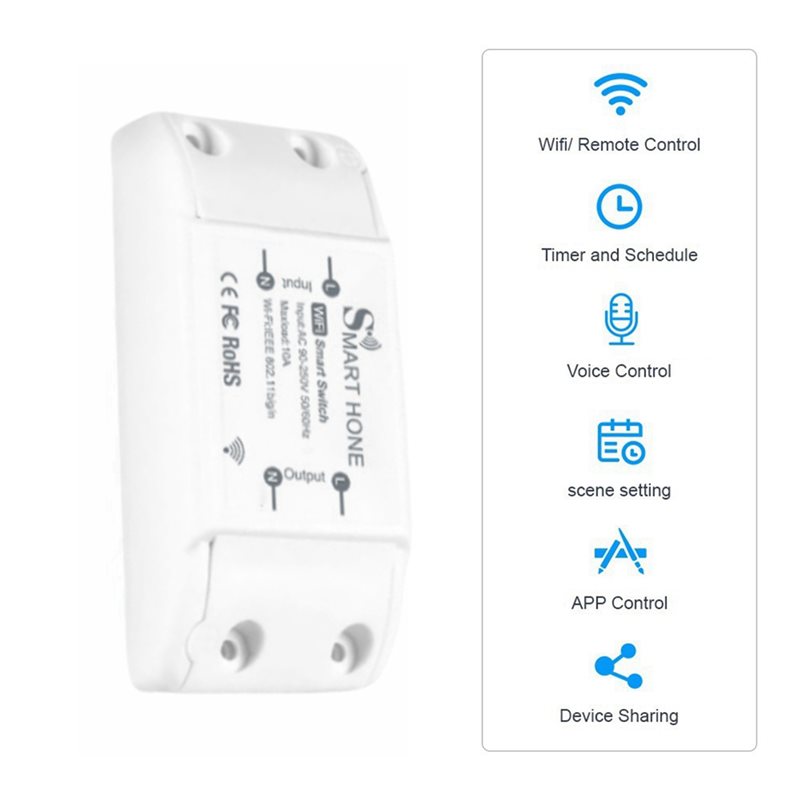 AB33-4X Smart Switch Tuya Smar - đánh giá và giá Smart Relay Tuya