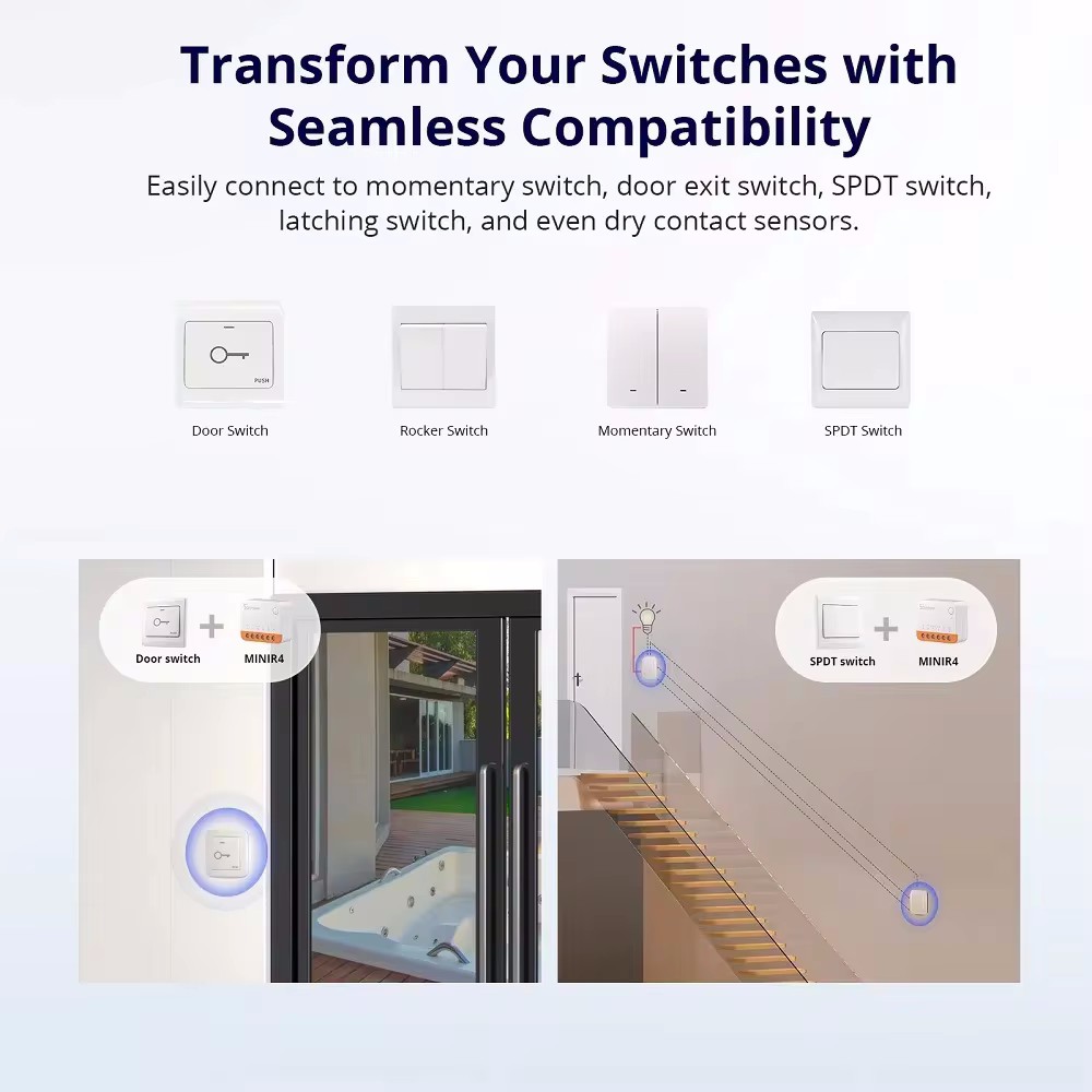 SONOFF Mini R4 Smart Wifi Swit - đánh giá và giá Sonoff Mini R4