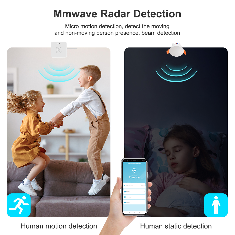 ZigBee MmWave Radar Human Pres - đánh giá và giá Tasmota