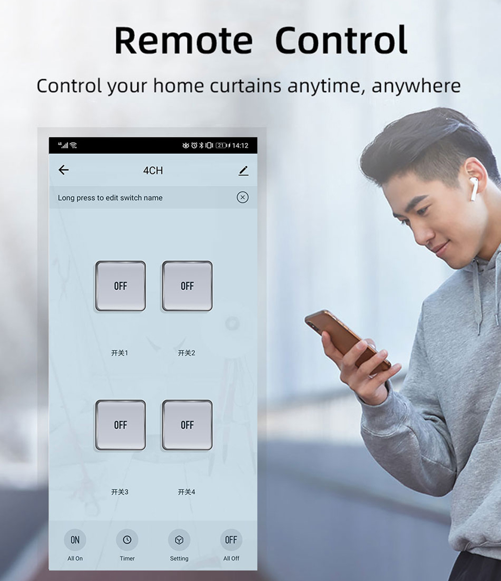 Tuya 4CH Zigbee Switch Relay M - đánh giá và giá Smart Relay Tuya