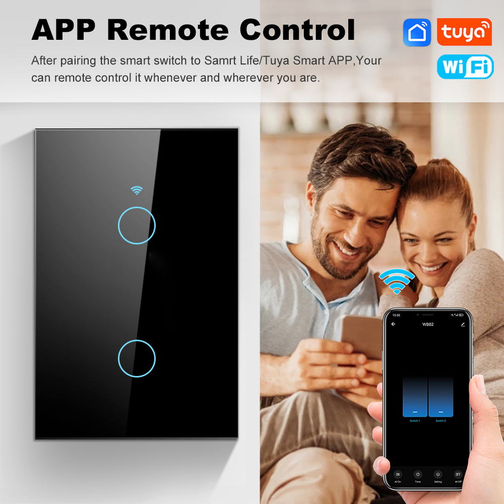 Smart Life Wifi+Bluetooth Touc - đánh giá và giá Smart Relay Tuya