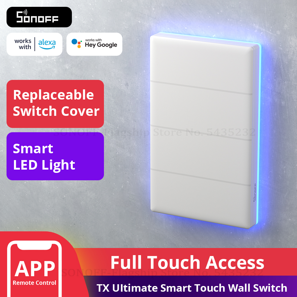 SONOFF T5 Wifi Smart Light Swi - đánh giá và giá Sonoff Mini R4